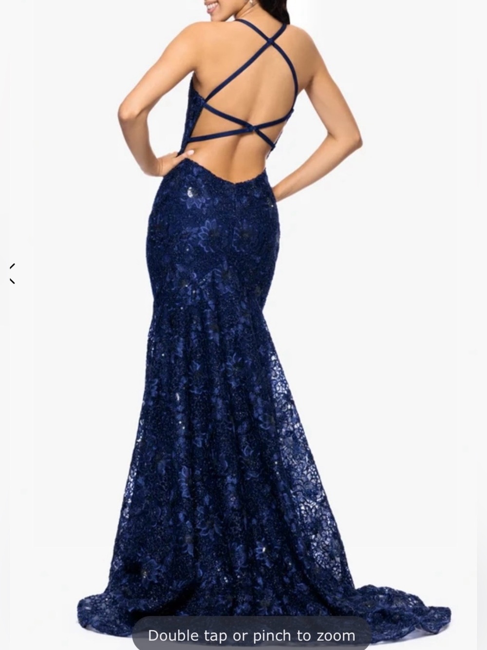 betsy and adam blue sequin dress & | Dresses | Betsy Adam Navy Lace Mermaid Gown Open Back Size 4 Short Dresses length dress features a Men's Size:7.5 US A-line Tulle Lace Country